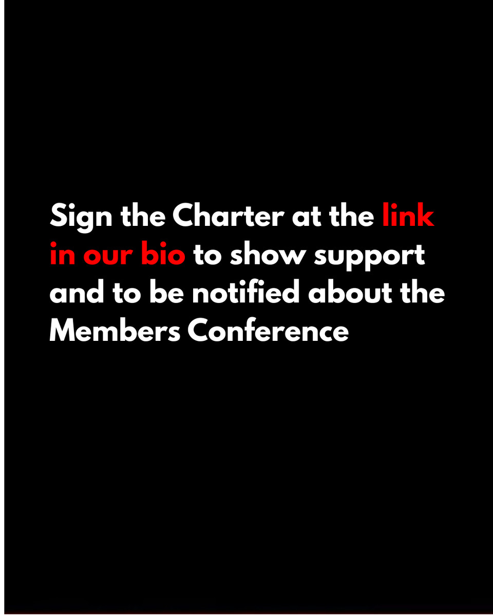 Your Party Members Charter tweet media