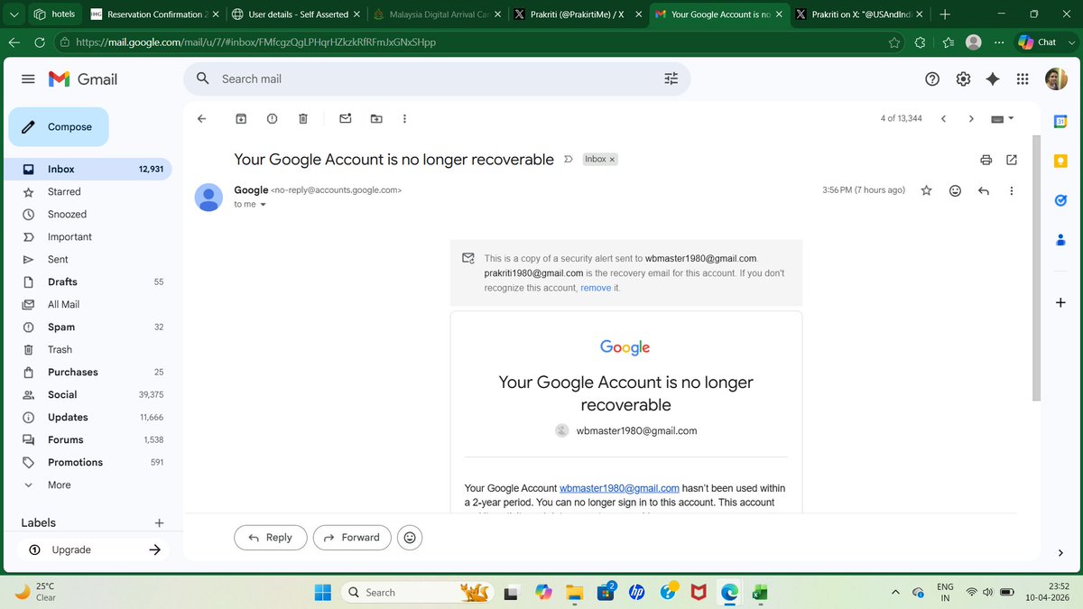 PrakirtiMe's tweet image. @google Ofcaurse , mine gmail addresses will be targeted.