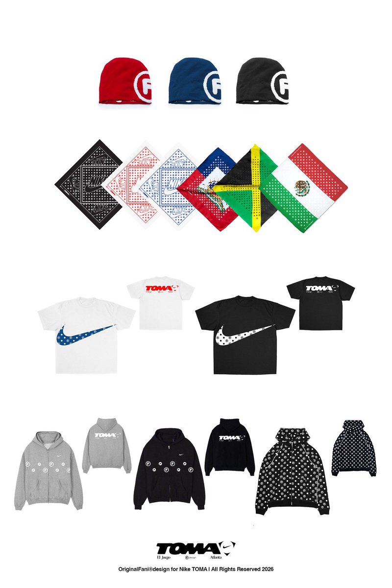 YoungRegis's tweet photo. @OriginalFani Design®️ For @nikefootball 
TOMA Fan-Danas™️ Now Available Online + In Store 📍323 Walker Street SW https://t.co/8VK4A0wkHL