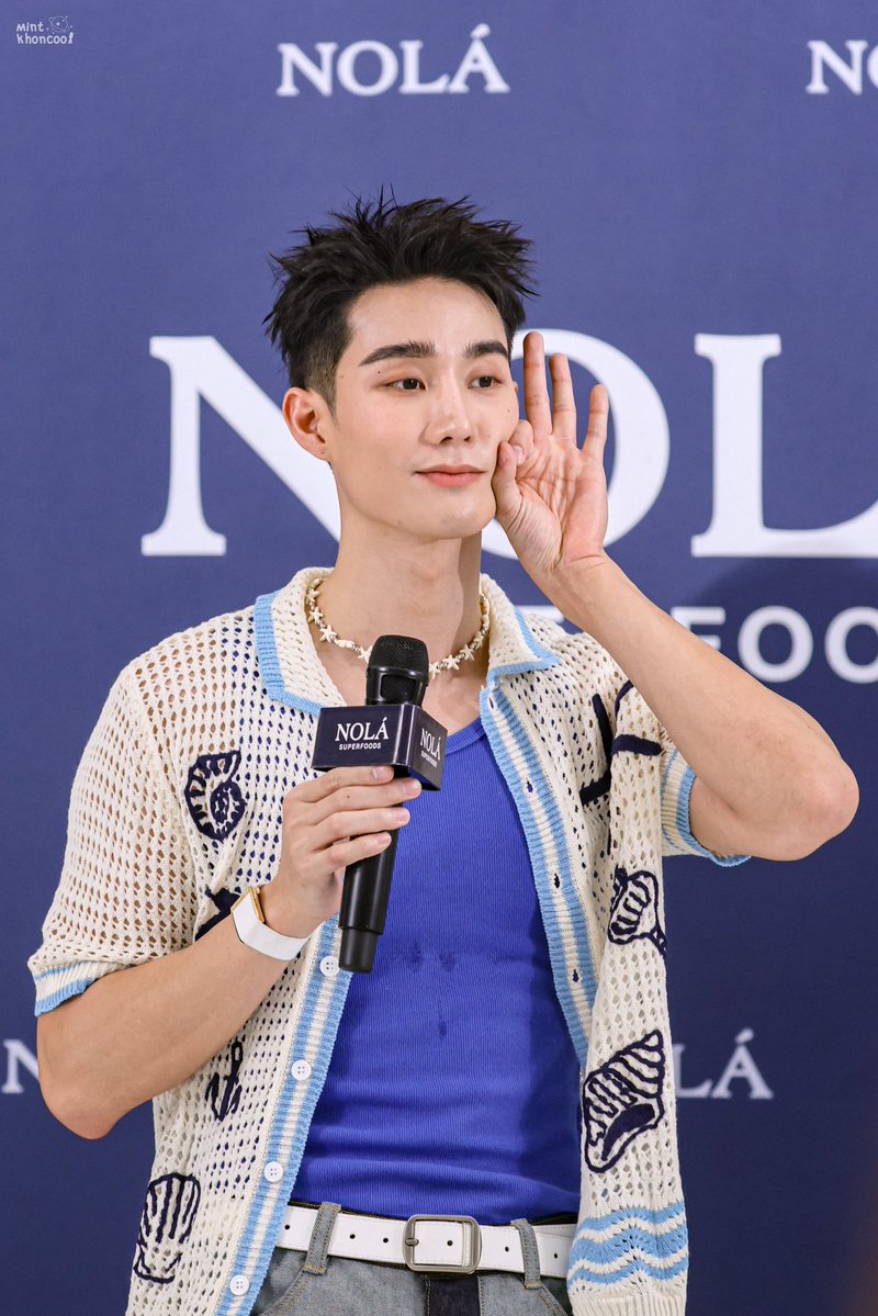 mintkhoncool's tweet image. แก้มส้มแม่นบ่ 
@fforcejs 

FORCE WITH NOLA 
#NOLAxFORCE
#fforce_