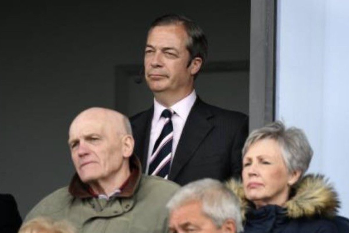 Parody Nigel Farage tweet media