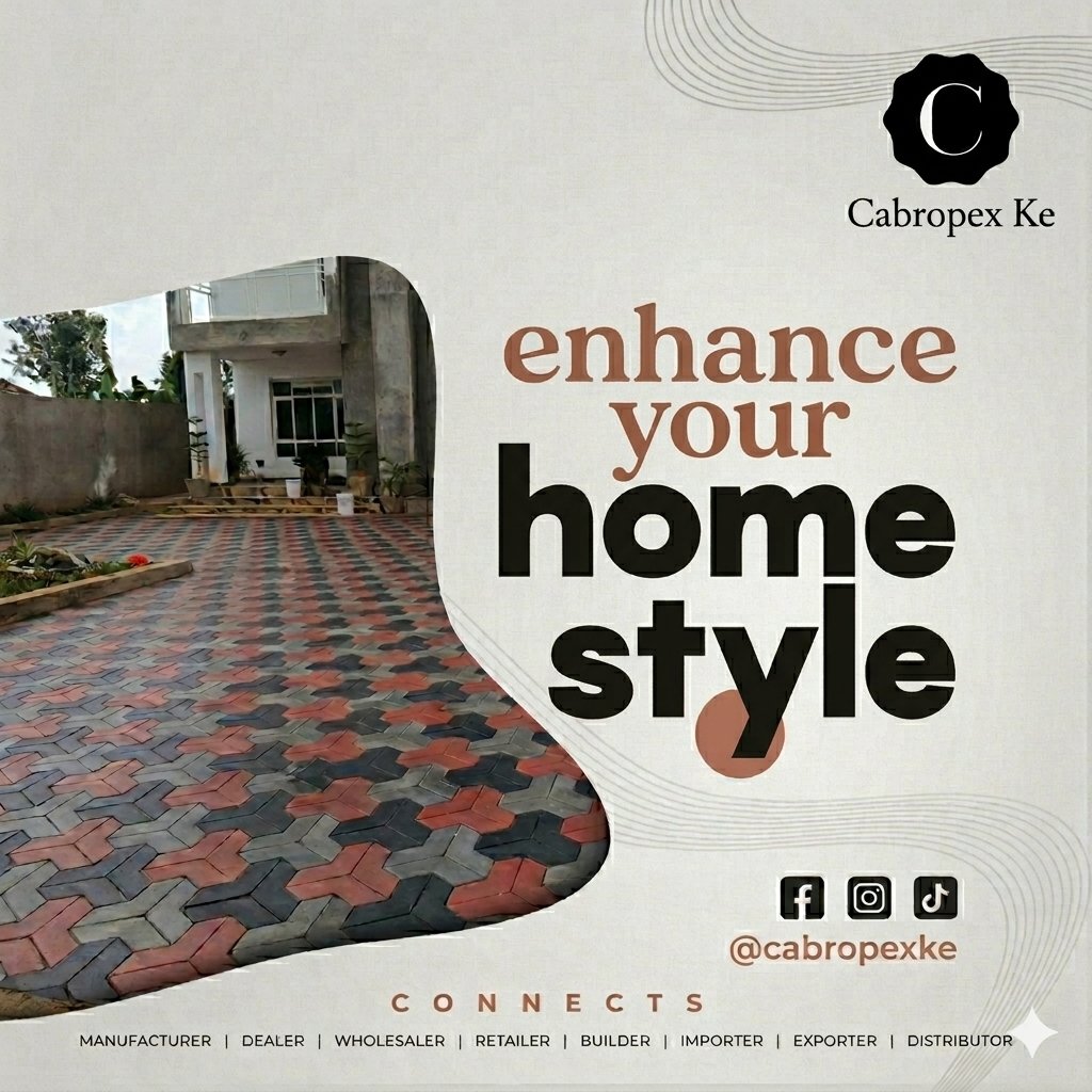 𝗧𝗶𝗿𝗲𝗱 𝗼𝗳 𝗱𝘂𝘀𝘁?
Enhance your home compound with our 3D Arrow Cabro pavers. We customise to suit your theme. We do supplies and installation.
☎️0721399861  for a quote today!
#Cabroservices #cabrodesign #PavingSolutions #Landscaping