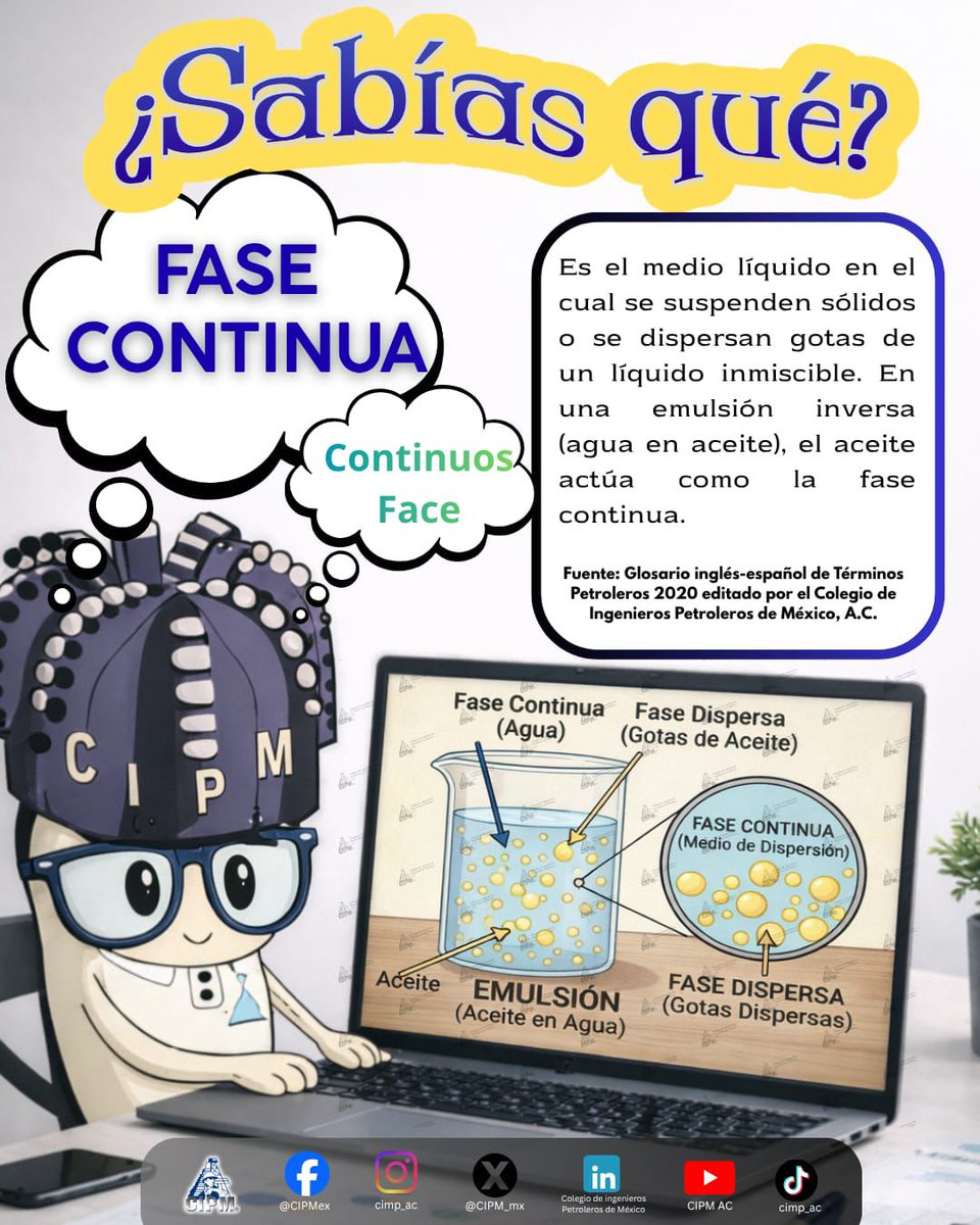 Colegio de Ingenieros Petroleros de México (CIPM) tweet media