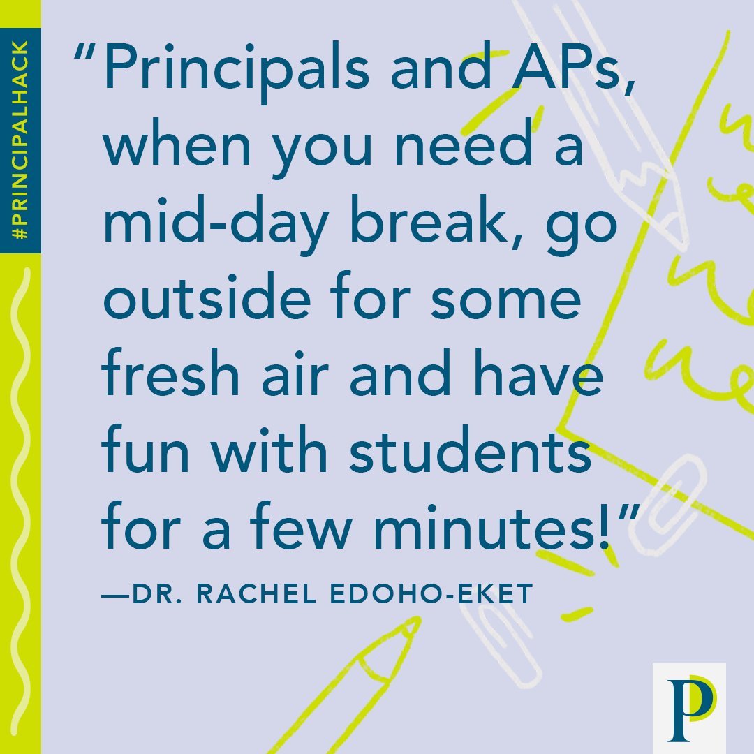 PrincipalProj's tweet image. Tough day? The answer might be fresh air + a few fun minutes with students.

(Inspiration via P @RachelEdohoEket)