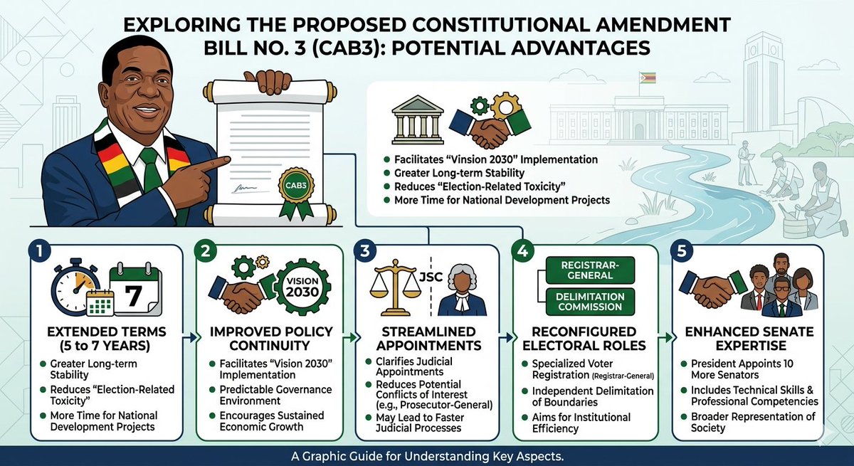 Introduction of (CAB3) represents a bold and strategic leap forward for the future of Zim. It takes a visionary leader to recognize that the mechanics of governance must evolve to match the ambitious goals of a nation, those behind this proposal deserve immense credit.
