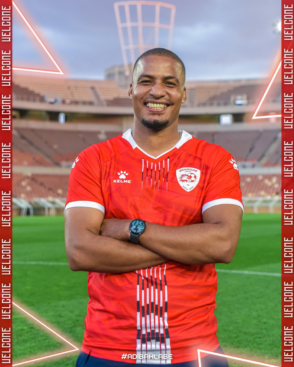 SekhukhuneFc's tweet photo. 🚨NEW SIGNING🚨

We are pleased to introduce the newest member of the Babina Noko family,  Rivaldo Coetzee.

The skilful defender's experience and quality are well documented and we cannot wait for him to hit the ground running. 

Welcome home "The System"!

 #Adibahlabe
 #BabinaNoko
 #NewSigning