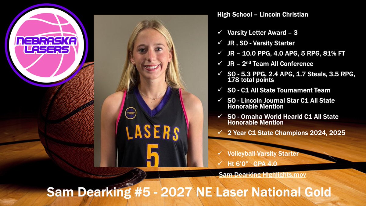 Coaches, come and watch this talented young lady play at the All Iowa Attack Spring Showcase April 17-19 in Waukee, Iowa.