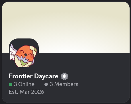 Frontier Daycare tweet media