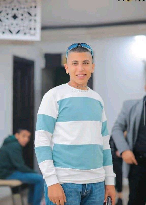 The funeral of the Palestinian child Adham Sayed Saleh Dahman (15 years ...