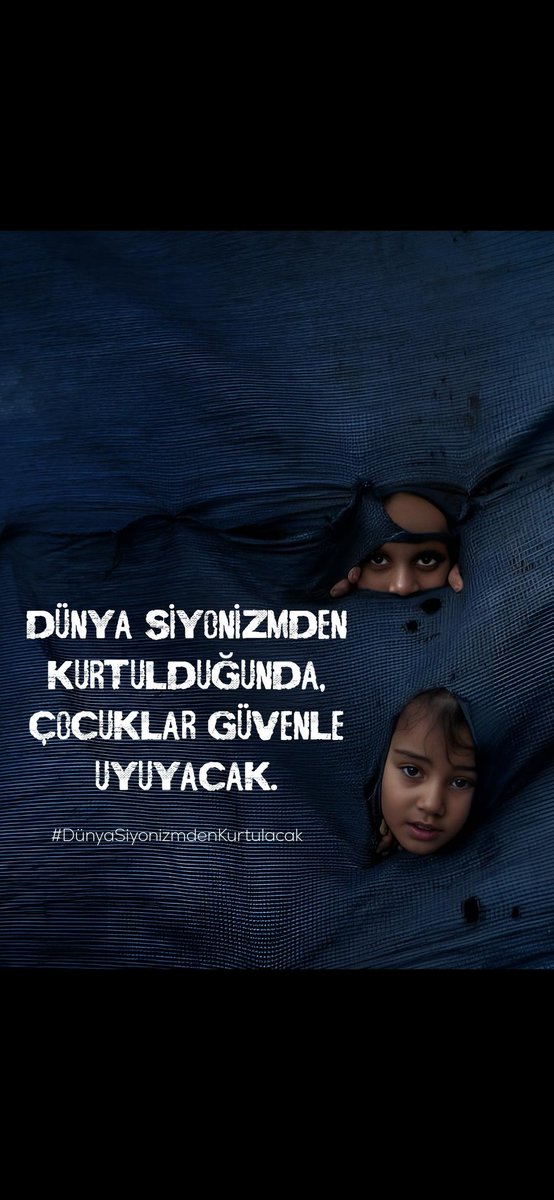 #DünyaSiyonizmdenKurtulacak