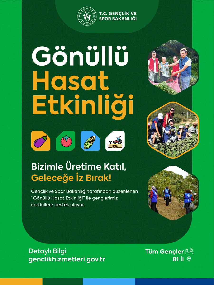 Gençlik Hizmetleri tweet media