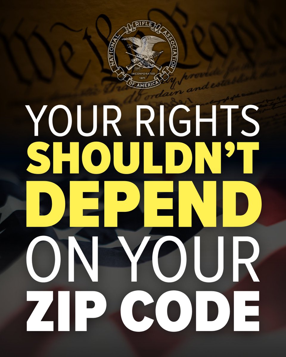NRA tweet media