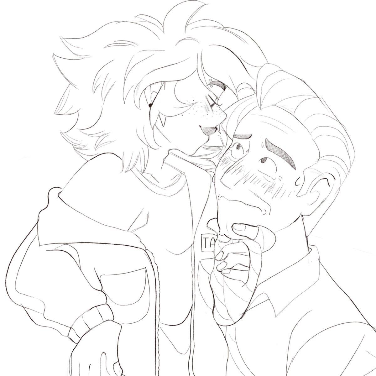 I like this two a lot they Made me happy 💚💙
#hoppers #mayorjerry #mabeltanaka #jerbel