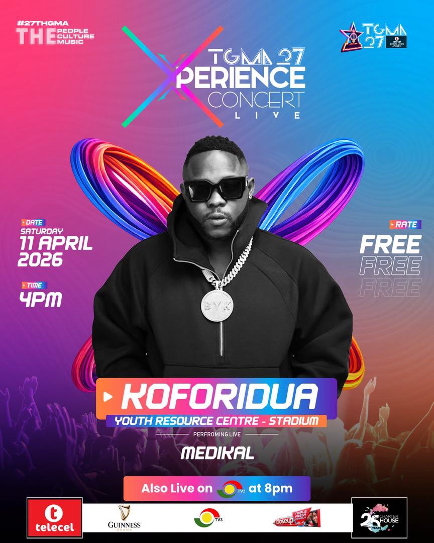 Koforidua we active tomorrow with <a href="/GHMusicAwards/">Telecel Ghana Music Awards</a> 💥🎉