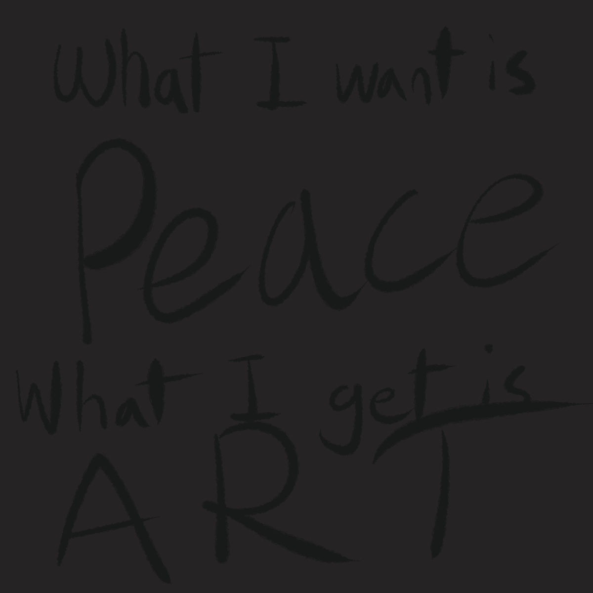 MakeDanNotWork's tweet photo. Peace Art https://t.co/jRTsiA0wIG