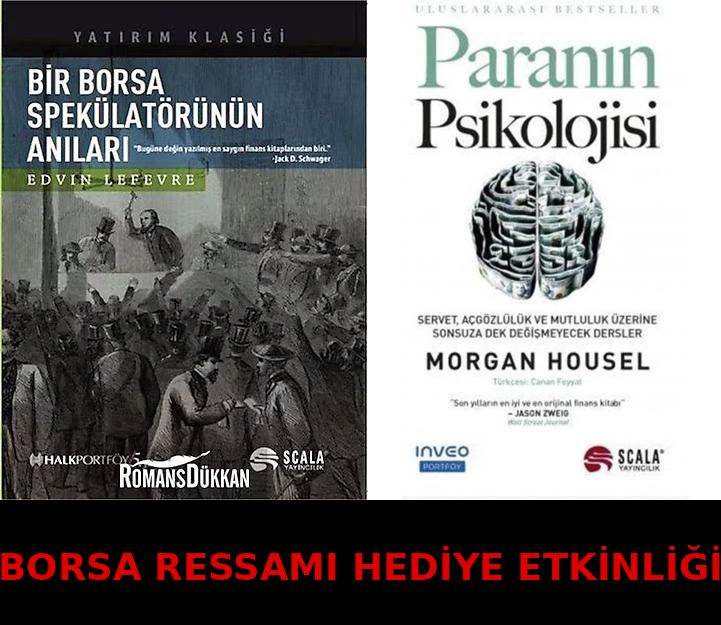 Yatırım işinde varsak okumaya ve tecrübelere de aç olmamız gerekli.

O yüzden elimden geldiğince sizleri de okumaya teşvik etmek istiyorum.

3 takipçime istediği kitabı yollayacağım.

🟢 Rt &amp; Like 
🟢Yoruma 1 arkadaşı etiket yeterli 

#Bitcoin #bist100 #cekilis #kitap #hisse