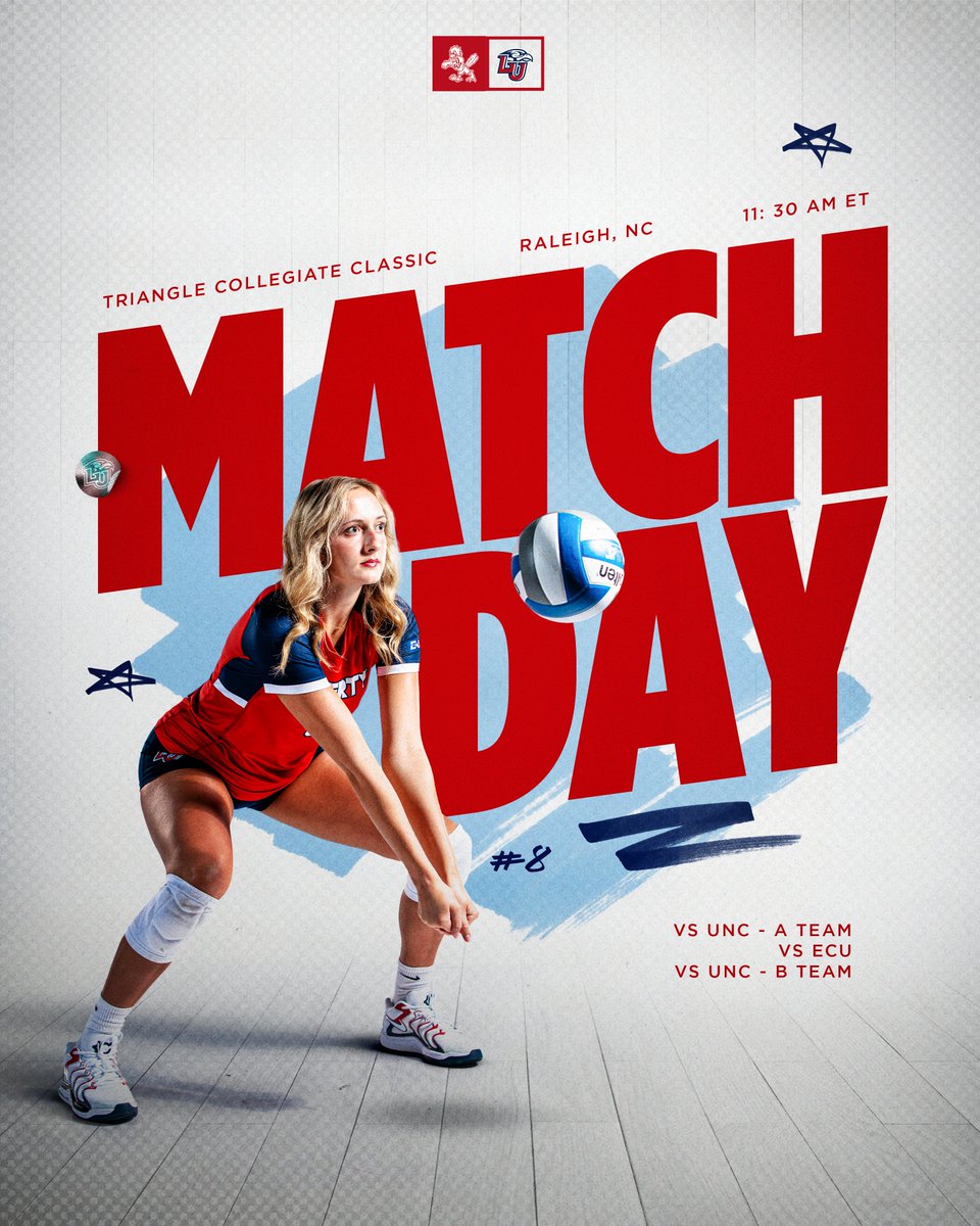 Liberty Volleyball tweet media