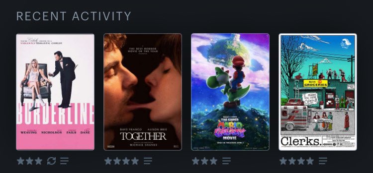 something something #LastFourWatched