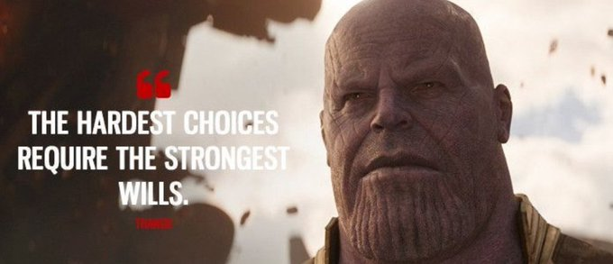 Thanos tweet media