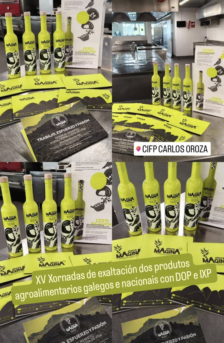 profesorFP's tweet image. Hoxe máis colaboracións que van ensanchando e reforzando as XV Xornadas de exaltación dos produtos agroalimentarios galegos e nacionais con DOP e IXP
Sen colaboradores tan constantes e fieles coma estes sería difícil replicar cada curso estas actividades
#MarcasCalidade
#DOP
#IXP