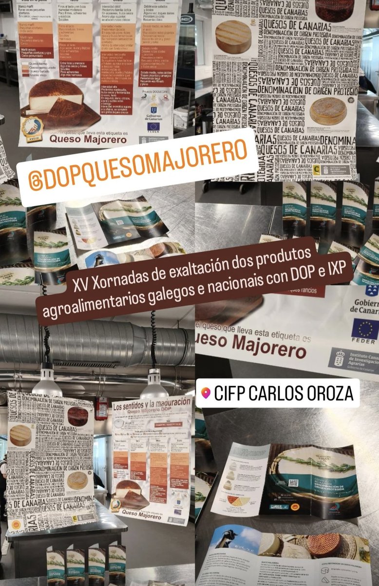 profesorFP's tweet image. Hoxe máis colaboracións que van ensanchando e reforzando as XV Xornadas de exaltación dos produtos agroalimentarios galegos e nacionais con DOP e IXP
Sen colaboradores tan constantes e fieles coma estes sería difícil replicar cada curso estas actividades
#MarcasCalidade
#DOP
#IXP
