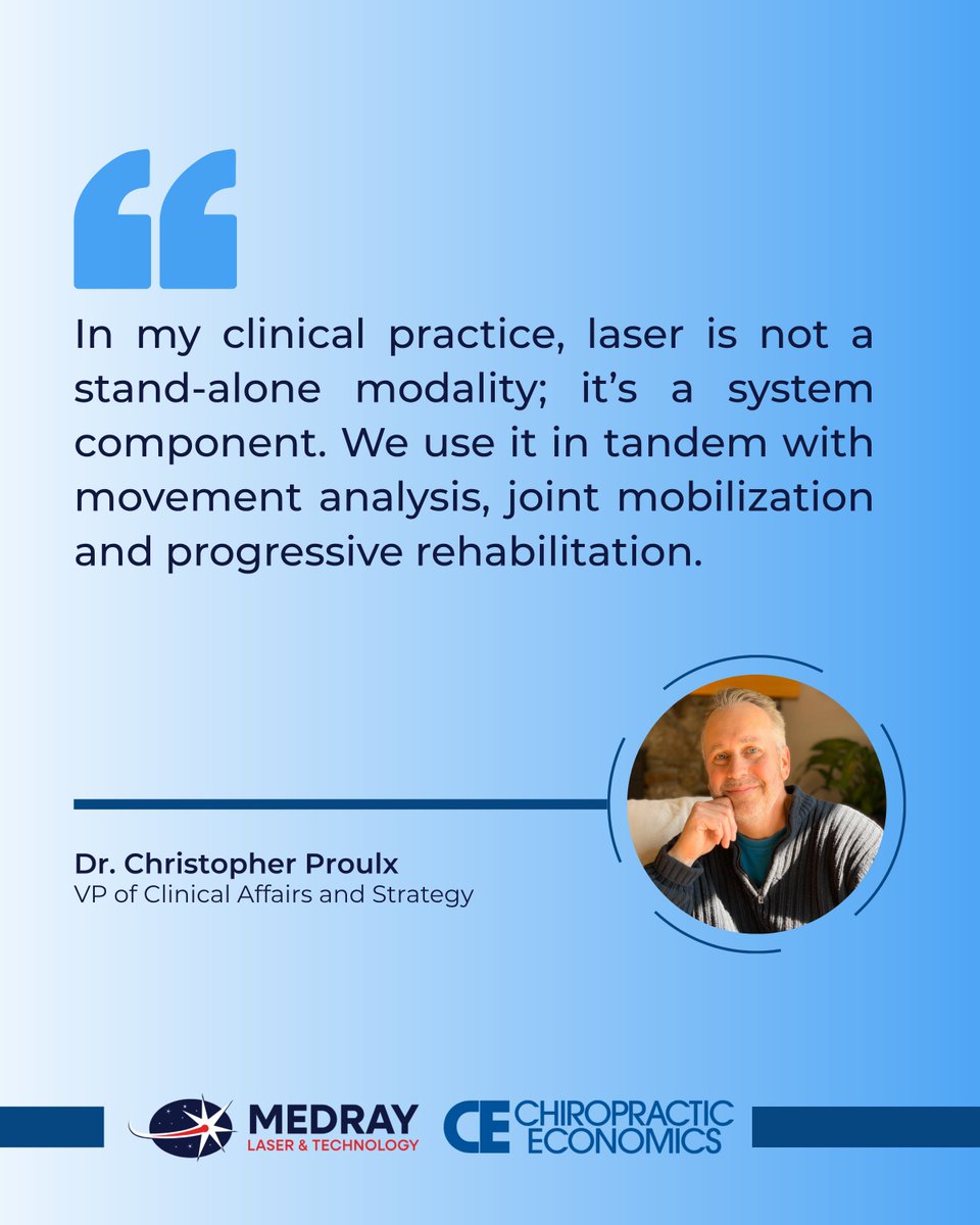 MedrayLaser's tweet photo. Read the full article to see how HILT fits into a complete, system-based approach to acute injury care: https://t.co/cawuur0pzY

#lasertherapy #rehabilitation #medraylaser https://t.co/Y2iNgZSTkL