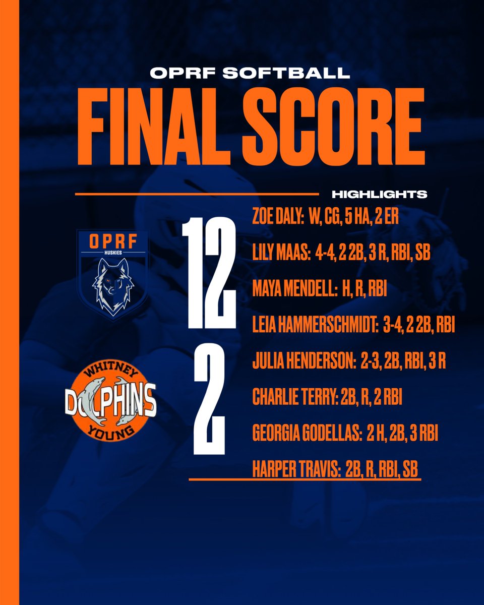OPRFSoftball tweet media