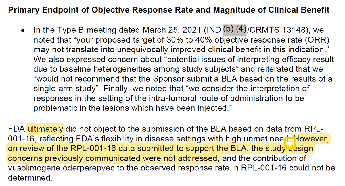 $repl that does not rhyme to me: FDA claims that only 'on review' it ...
