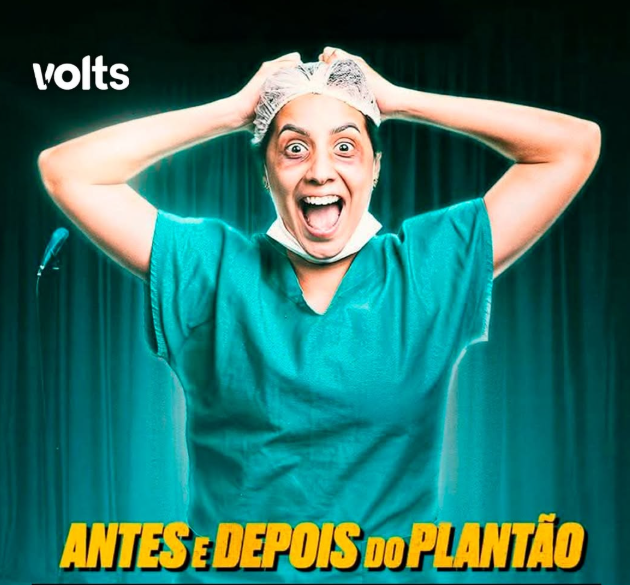 sitevolts_'s tweet photo. 🎭 A comediante Camila Cardoso se apresenta em São Luís nos dias 29 e 30 de abril, no Teatro Sesc Napoleão Ewerton, com o show “Antes e Depois do Plantão”.

O standup aborda o cotidiano da enfermagem com humor; ingressos já estão disponíveis e a procura costuma ser alta. https://t.co/iX5QJtXkZv