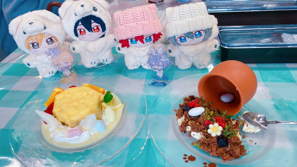 あにかへ2回目🍽️
ニキすっごい土見てるね…
せっかくイースターだからうさぎバージョンのいつぬい間に合ってれば良かったのにー😭