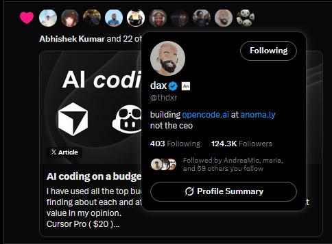 7a7zz's tweet image. yoo @thdxr  liked my article , that means Im doing smt right , right ?