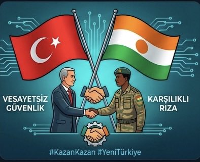 AyhanSarisu's tweet photo. 5/ Jeopolitik check-up: 
Nijer, Sahel bölgesinin kalbi. Buradaki istikrar demek, terörün Akdeniz’e ve bize ulaşmadan durdurulması demek. 
Türkiye, "Hattı müdafaa yoktur, sathı müdafaa vardır" vizyonunu kıtasal çapta uyguluyor. #Jeopolitika #Sahel https://t.co/OWuLoxs7DQ