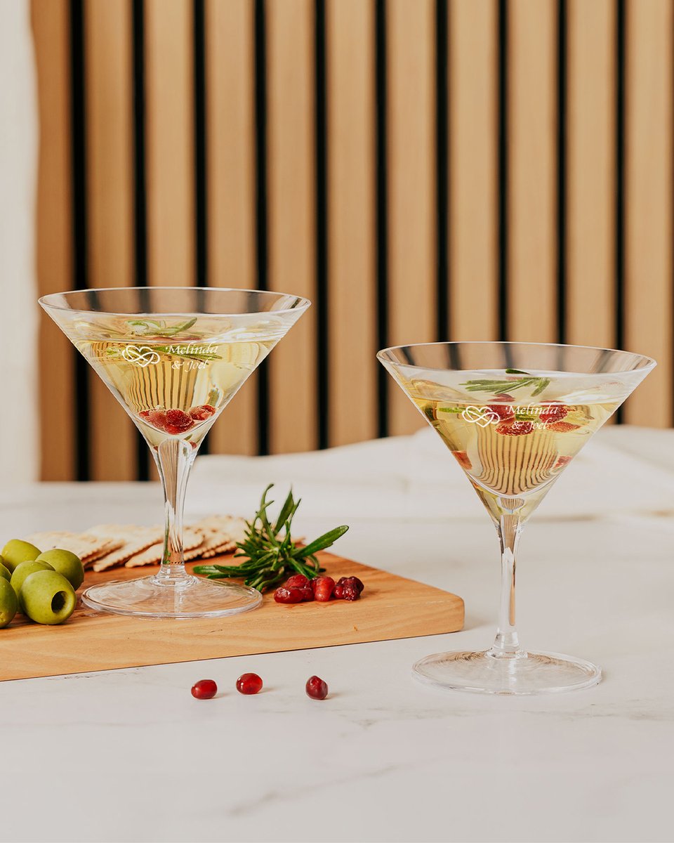 Let your glassware speak for itself. Our LSA Bar Martini Glass Pair, 6oz (SKU 260232) is capable of holding your pours—and a tini bit more! Beautifully crafted to showcase your own personalization with our free engraving services.🥂
crystalplus.com/lsa-bar-martin…
#LSA #PersonalizedGifts