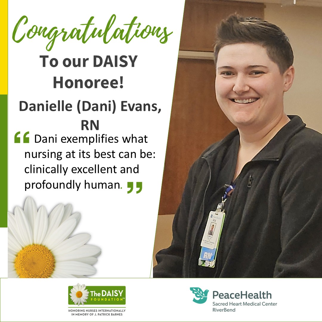 PeaceHealth_Ore's tweet photo. Congratulations to our most recent DAISY honoree! https://t.co/dRVdsSK2sY https://t.co/T5ABzt4piP
