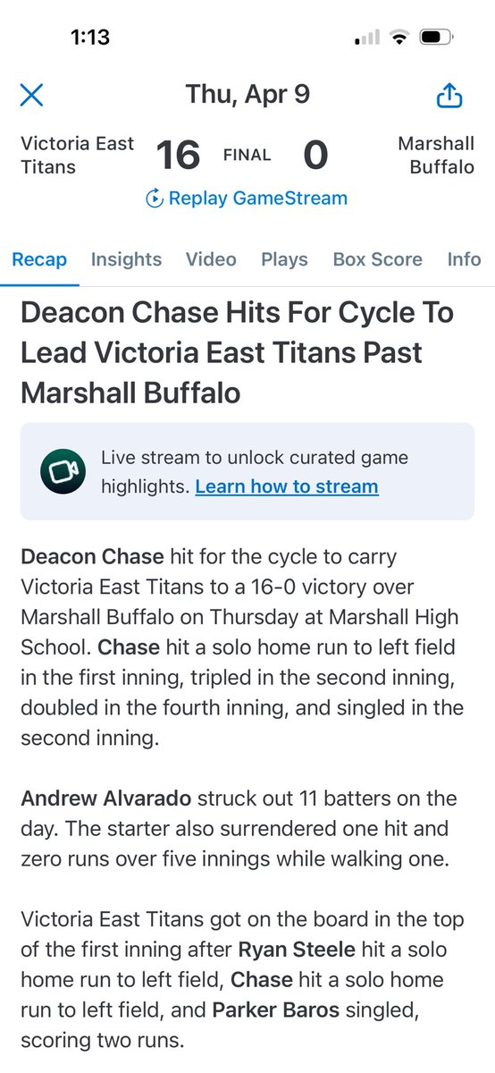 Deacon Chase tweet media