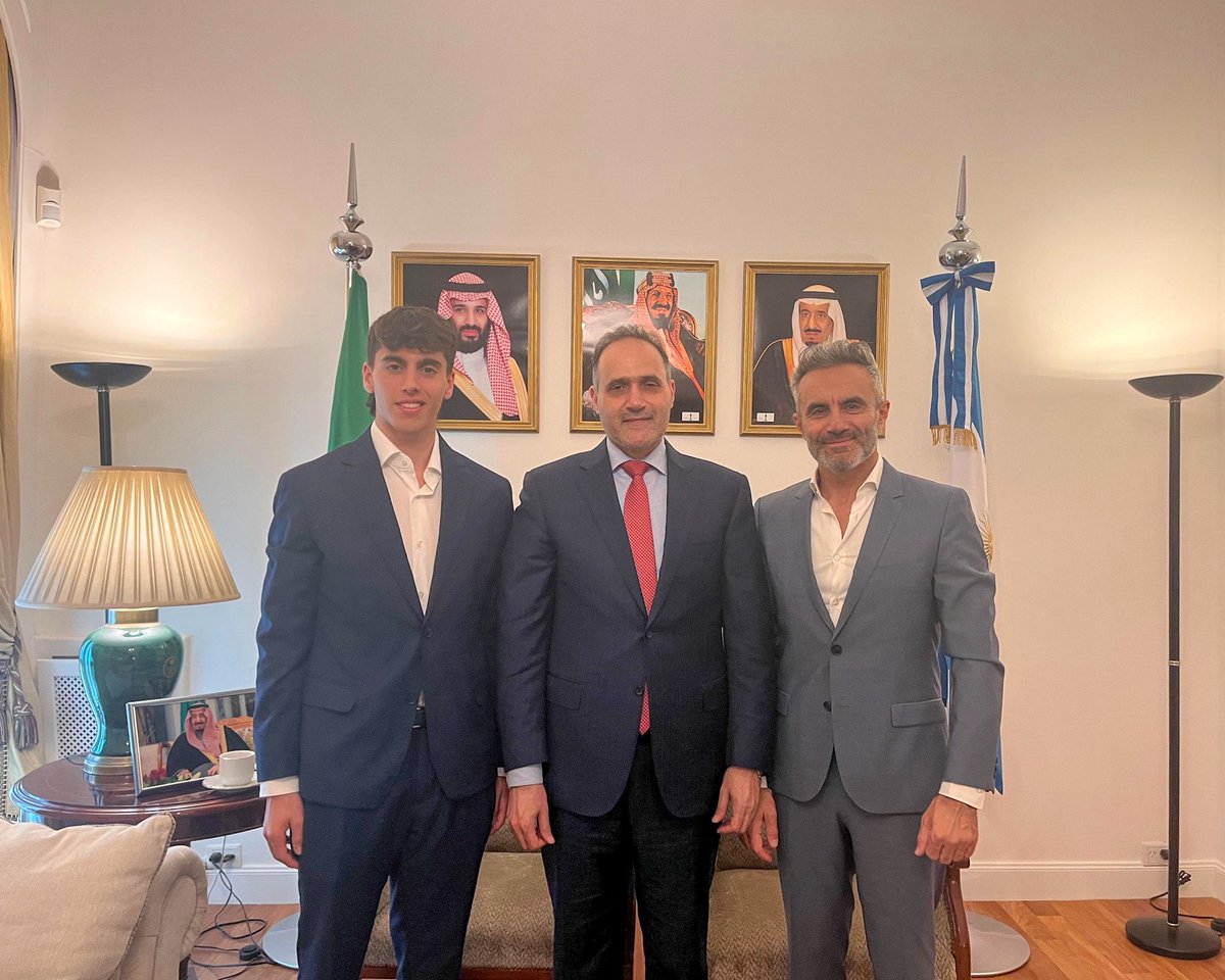 Emb. del Reino de Arabia Saudita en Argentina tweet media