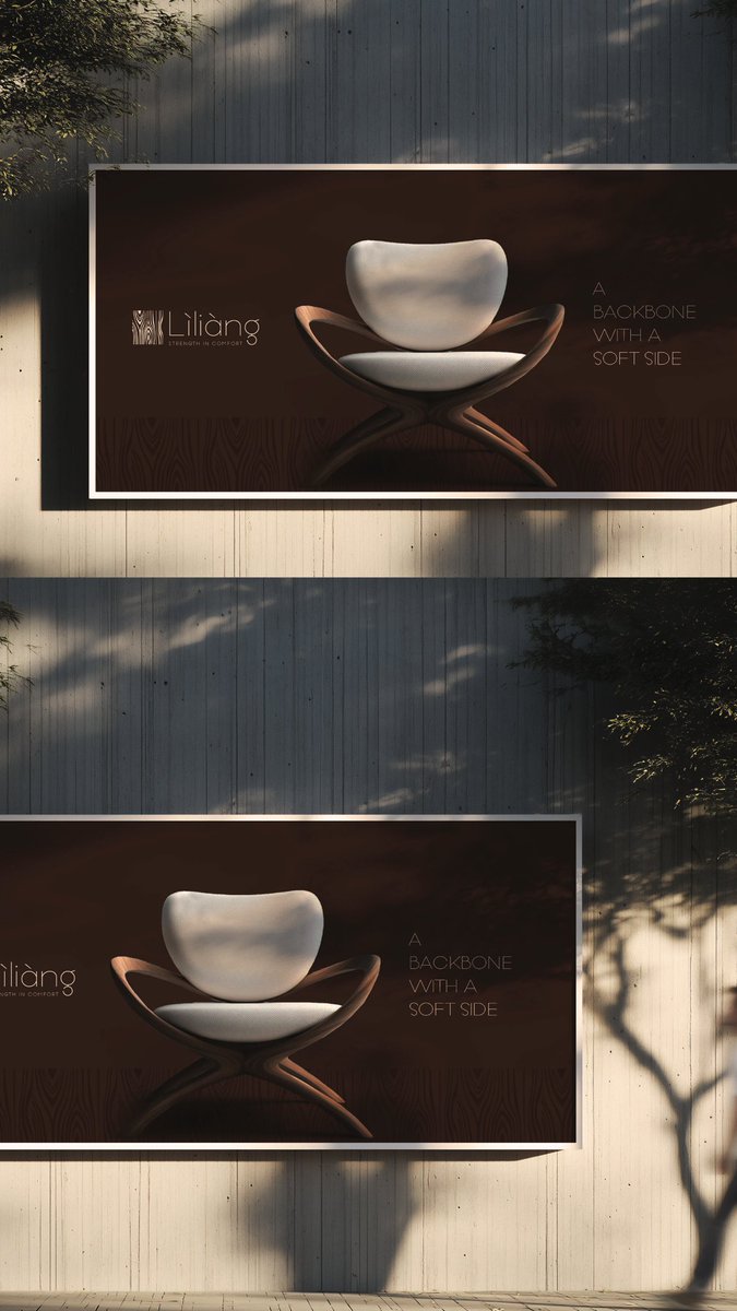 At its core, Liliang is about the balance between the robust and the refined. It’s where craftsmanship meets the quiet moments of daily life.

Brand identity for Liliang

Let’s talk Design.
#BrandIdentity #VisualDesign #FurnitureBrand #CreativeDirection #Minimalism