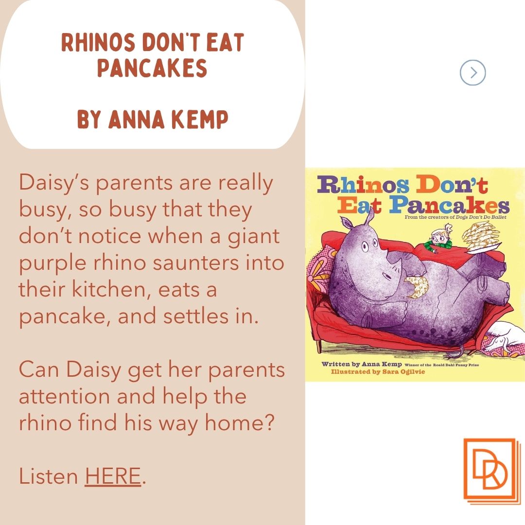 DDReading's tweet photo. April 2026 Pre-K Prescription for Reading! 
If You Give a Pig a Pancake: https://t.co/JHNA8if9v6
Rhinos Don't Eat Pancakes: https://t.co/IaXqtZNDlo
 Lady Pancake &amp; Sir French Toast: https://t.co/lRsGTpE6ml
Talk, Sing, Read, Play. Everyday! 
#booksforkids #books #parenting #kids https://t.co/NfzZuA28QZ