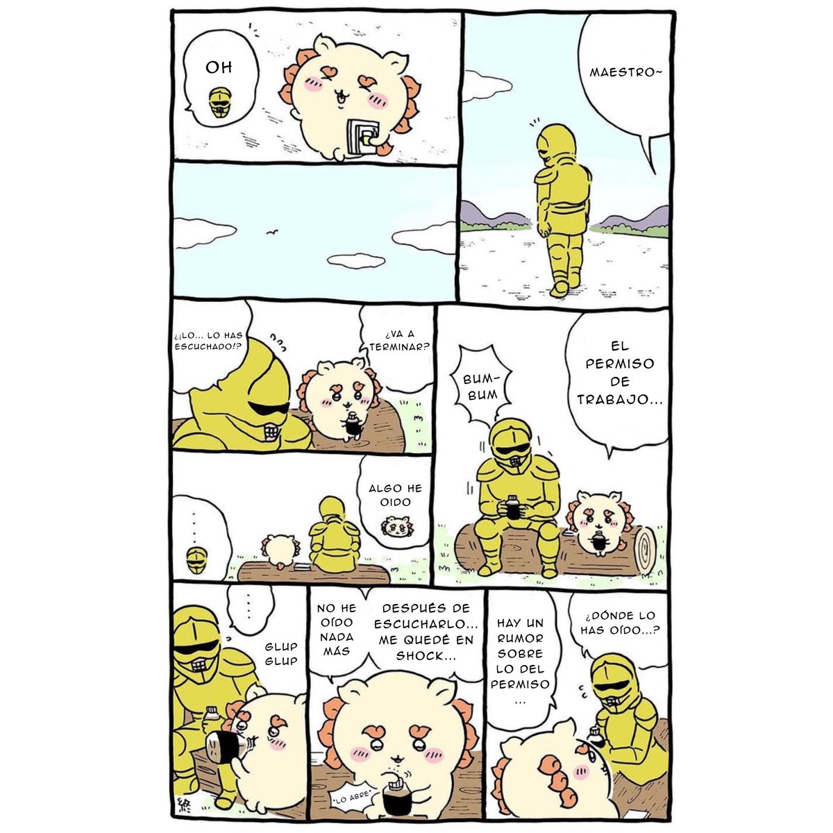 Chiikawa en español tweet media