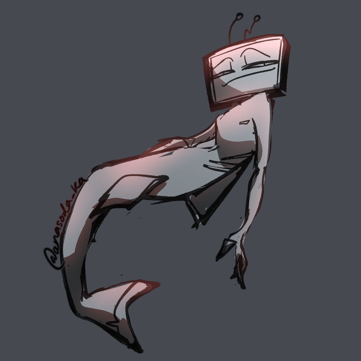 [Day 142 of daily Hazbin since S2] 🦈quick sketch today cause tomorrow I got exciting news!

#HazbinHotel #HazbinHotelFanart #HazbinHotelVox