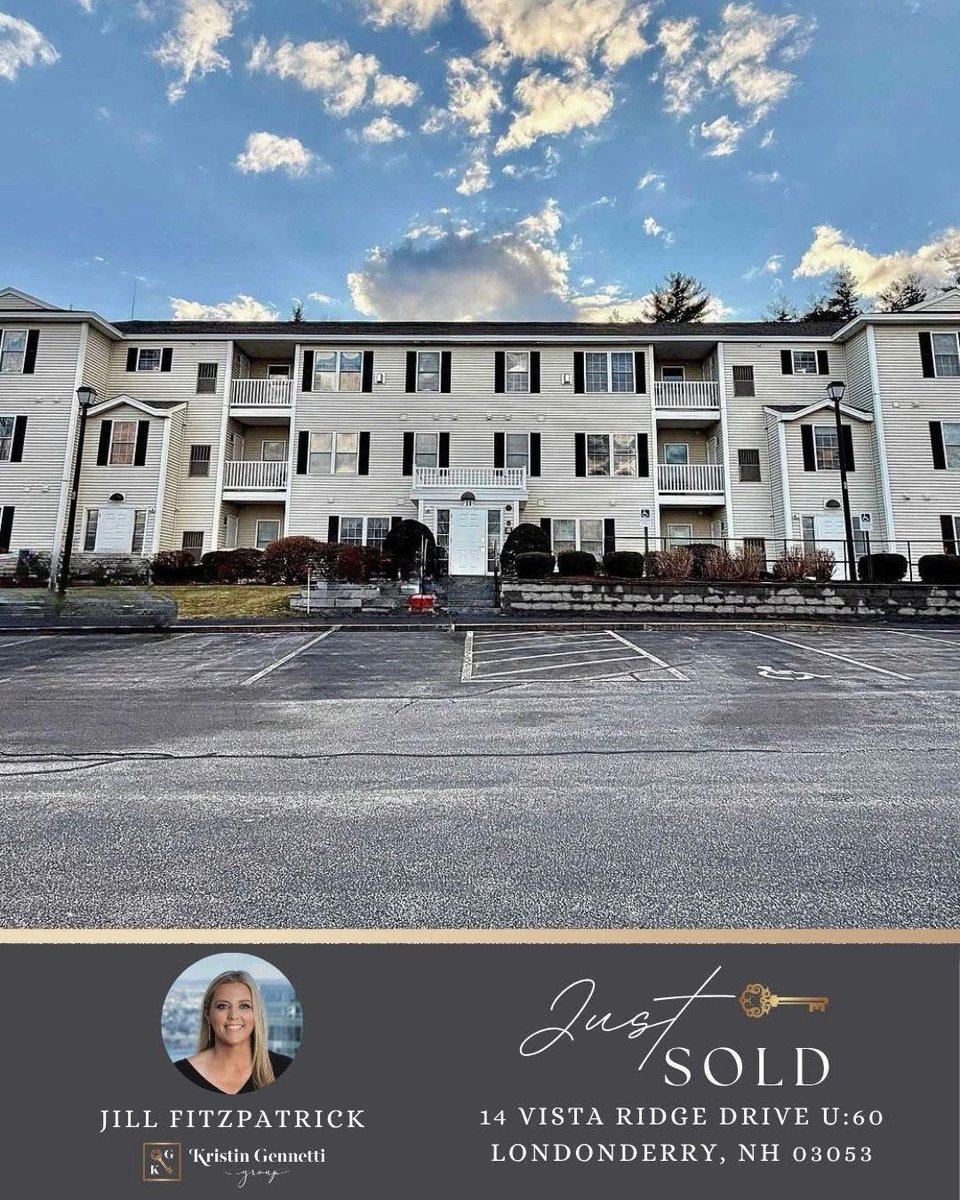 JillFitzRealtor's tweet photo. SOLD!!! Big Congratulations to my client on being the new owner of this incredible condo! 

#londonderry #condo #jillfitzrealestate #boston #jillfitzpatrickrealtor https://t.co/PD1EzcsO3B