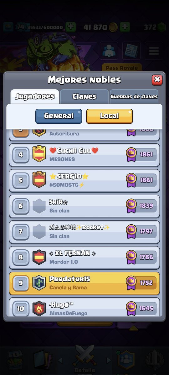Predator1530's tweet photo. Early season pero esta season a por el top 1500🐝 https://t.co/U56oGBGs02