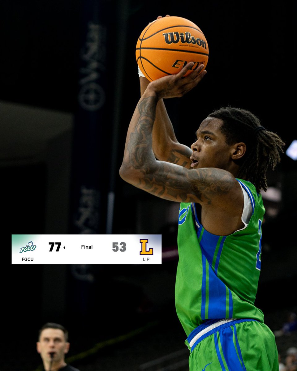 FGCU_MBB's tweet image. won, and won big.

#ATTITUDE // #WingsUp