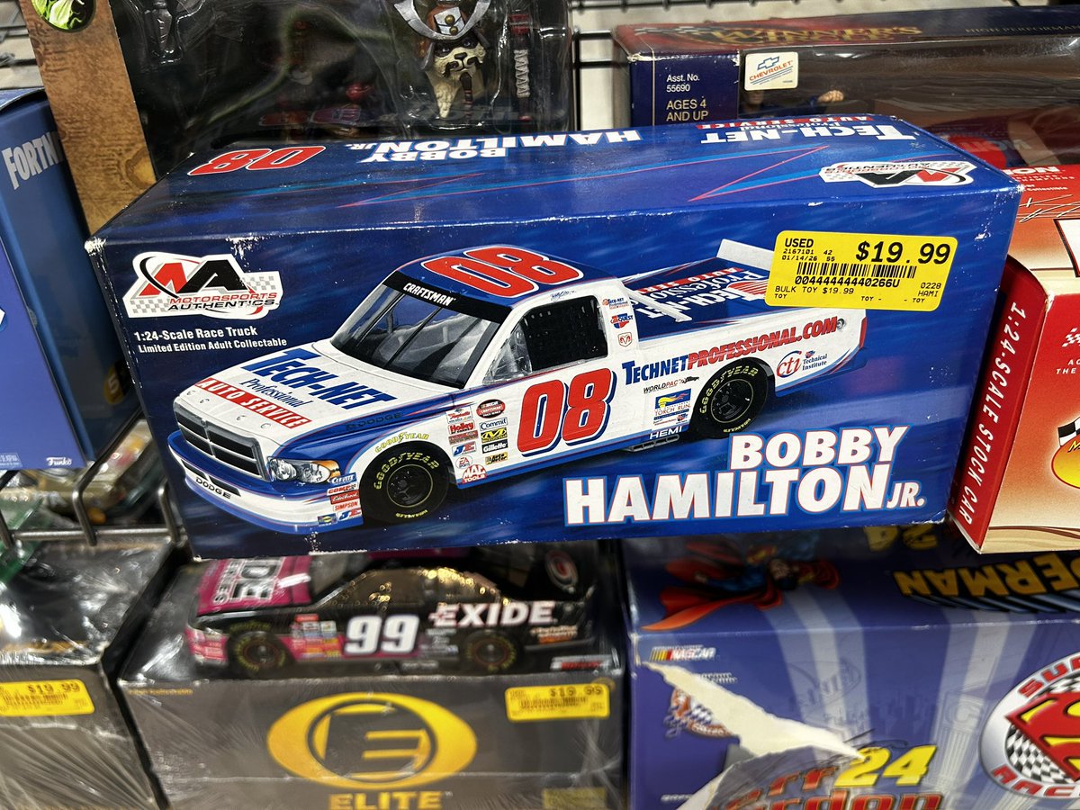 This is not a diecast you see everyday. 

Couldn’t even find one on ebay.

#NASCAR