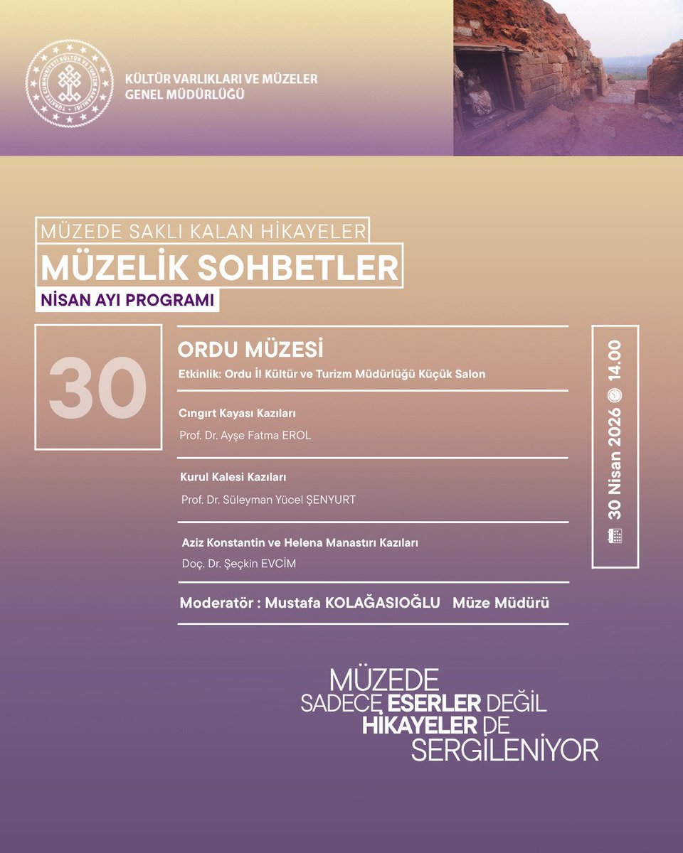 Kültür Varlıkları ve Müzeler Genel Müdürlüğü tweet media