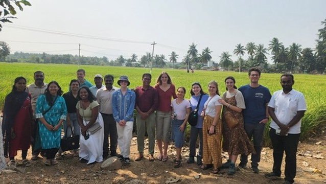 PurdueAgEcon's tweet image. From West Lafayette to the tea fields of India, Abi Bothwell (Ag Econ; Denver, CO) spent her winter break in South India with Purdue Agriculture’s study abroad program.

🔗 ag.purdue.edu/department/age…

#AGECSuccessStory #PurdueAg #StudyAbroad