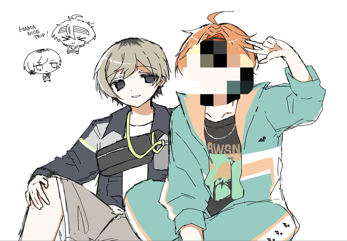 m7c8gu's tweet photo. 描き合いでした🥰 https://t.co/gUzEXglYZf