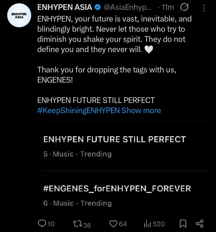 rwonie⁷- ENHYPEN IS 7 tweet media