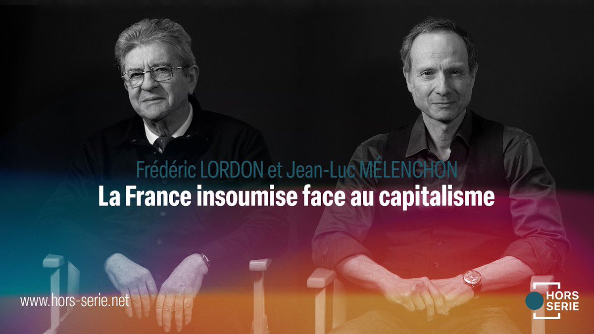 de_chardin's tweet image. L’événement  

"Frédéric Lordon et Jean-Luc #Mélenchon invités de Judith Bernard pour Dans le texte sur hors-serie.net : première moitié en clair  (1h30 sur 2h48). 

L'intégralité de l'entretien bientôt disponible en accès libre.

youtu.be/i7I2jGy7AZc