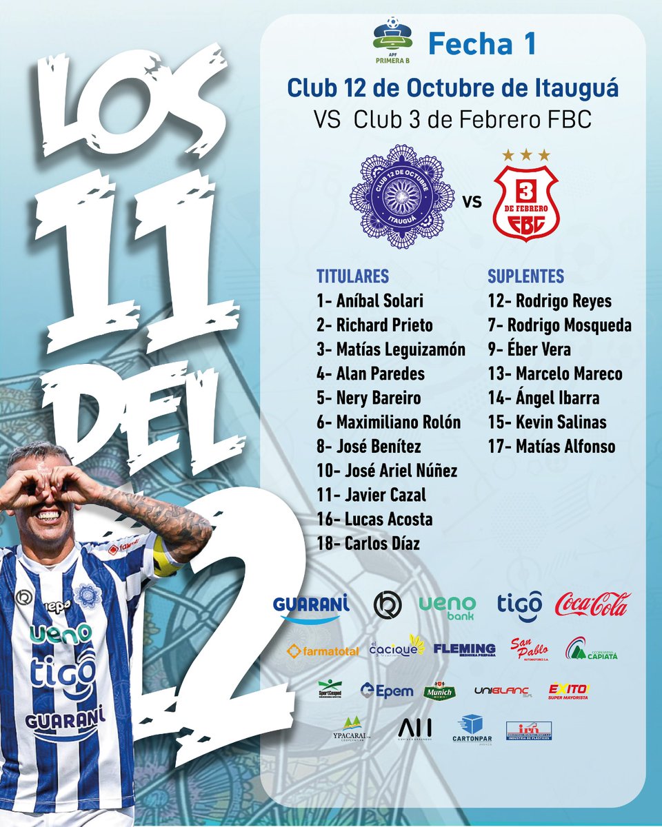 Club 12 de Octubre de Itauguá tweet media